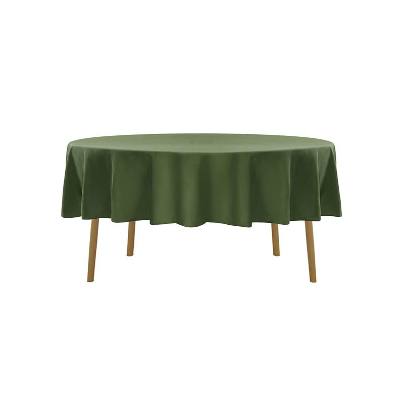 Cupuamon 70 inch Round Tablecloth Washable Polyester Table Cloth Decorative Table Cover for Wedding Party Dining Banquetï¼ˆ70 inch,Willowï¼‰ - Image 2